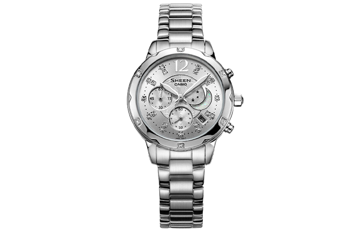 

Женские часы SHEEN Silver SHE-5017D-7A CASIO