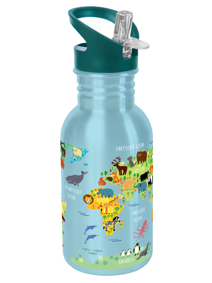 

Geda Labels Бутылка для воды "Откуда ты родом" светло-голубого цвета - 500 мл