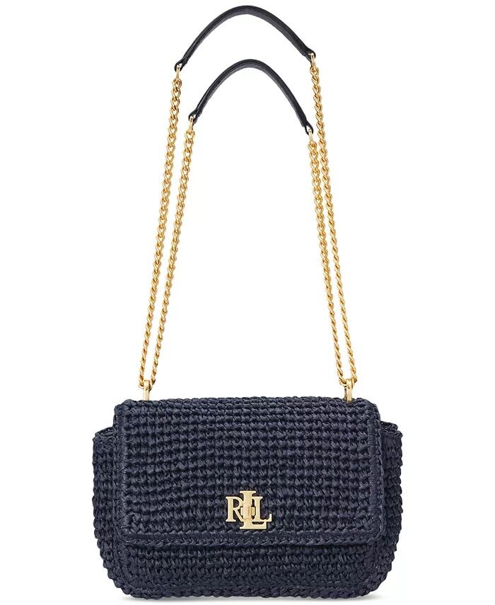 

Плетеная сумка Sophee Crossbody Lauren Ralph Lauren, синий
