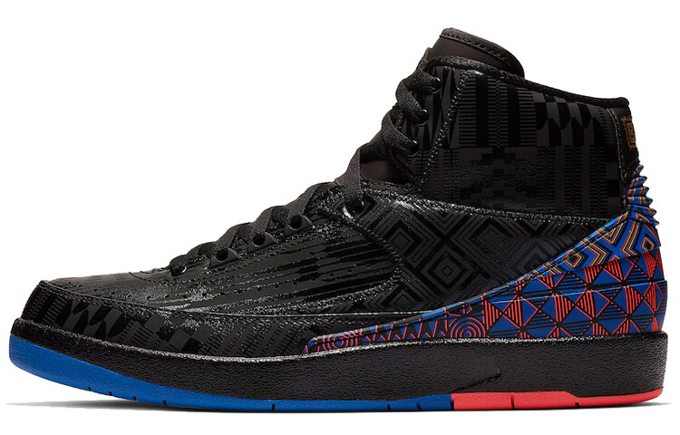 

Кроссовки JORDAN 2 Retro Black History Month 2019, Черный, Кроссовки JORDAN 2 Retro Black History Month 2019