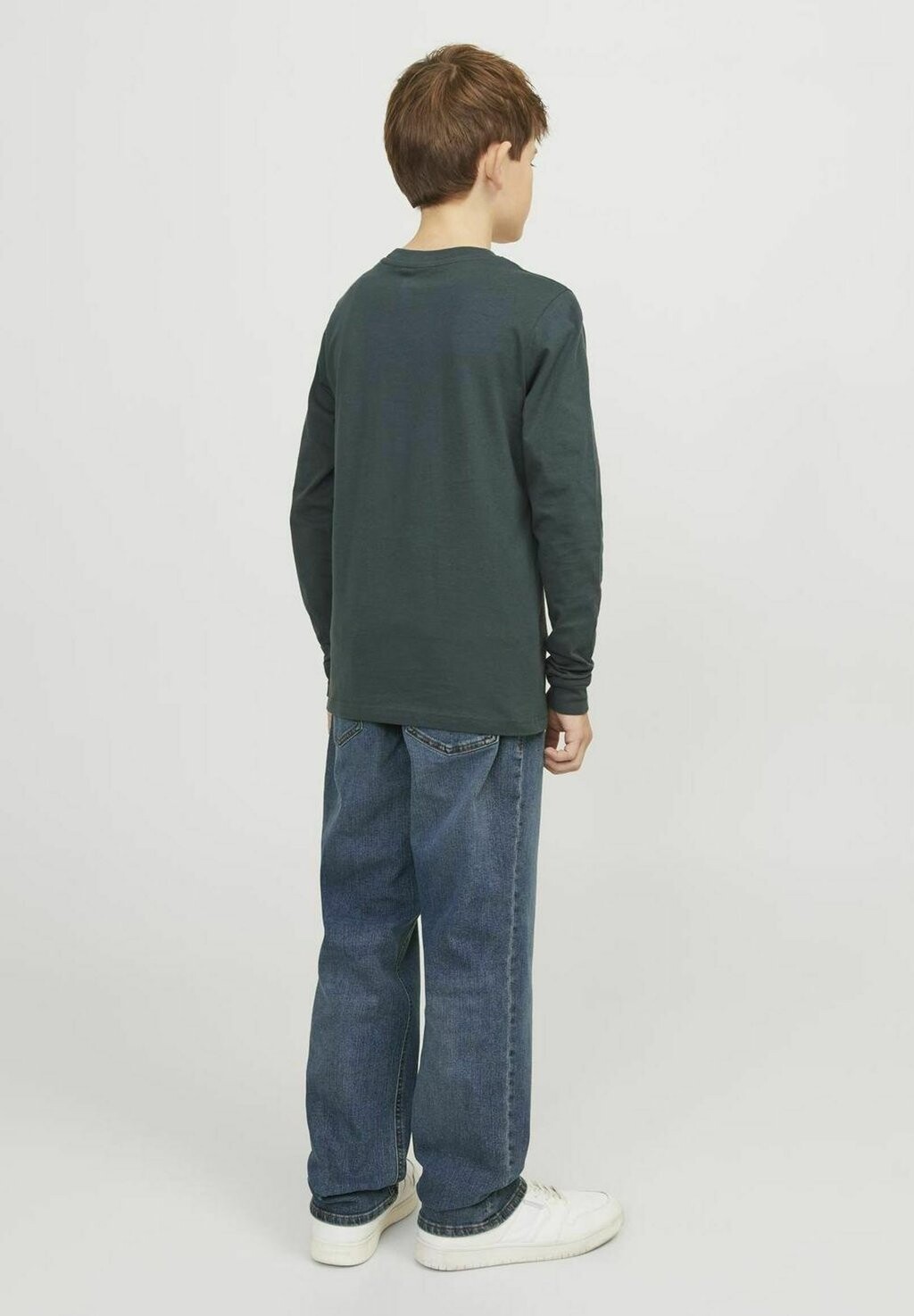 Джинсы свободного кроя CLARK ORIG STRETCH NOOS FIT Jack & Jones Junior, цвет blue denim — фото 3