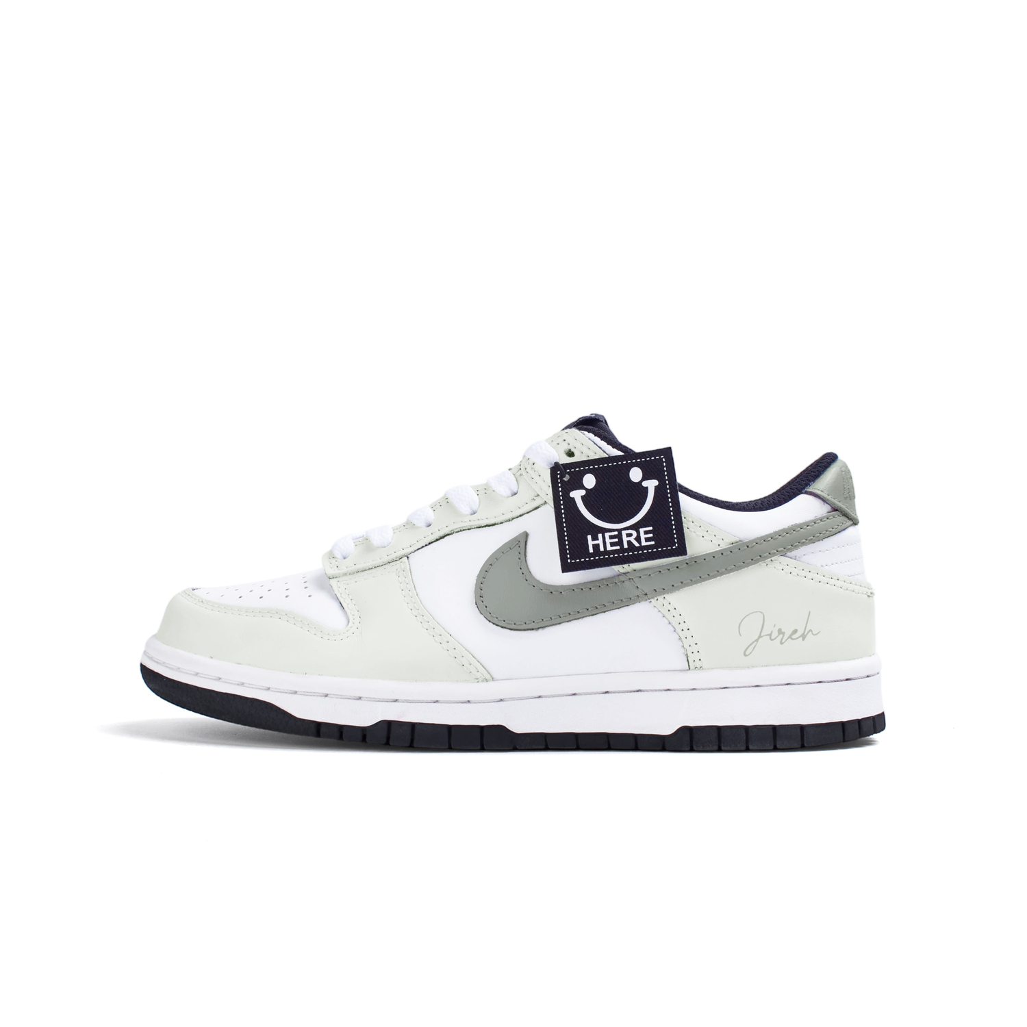 

Nike Кроссовки Dunk Abrasion Resistant Lightweight Cushioning Slip Resistant Skateboard Shoes White Kids'