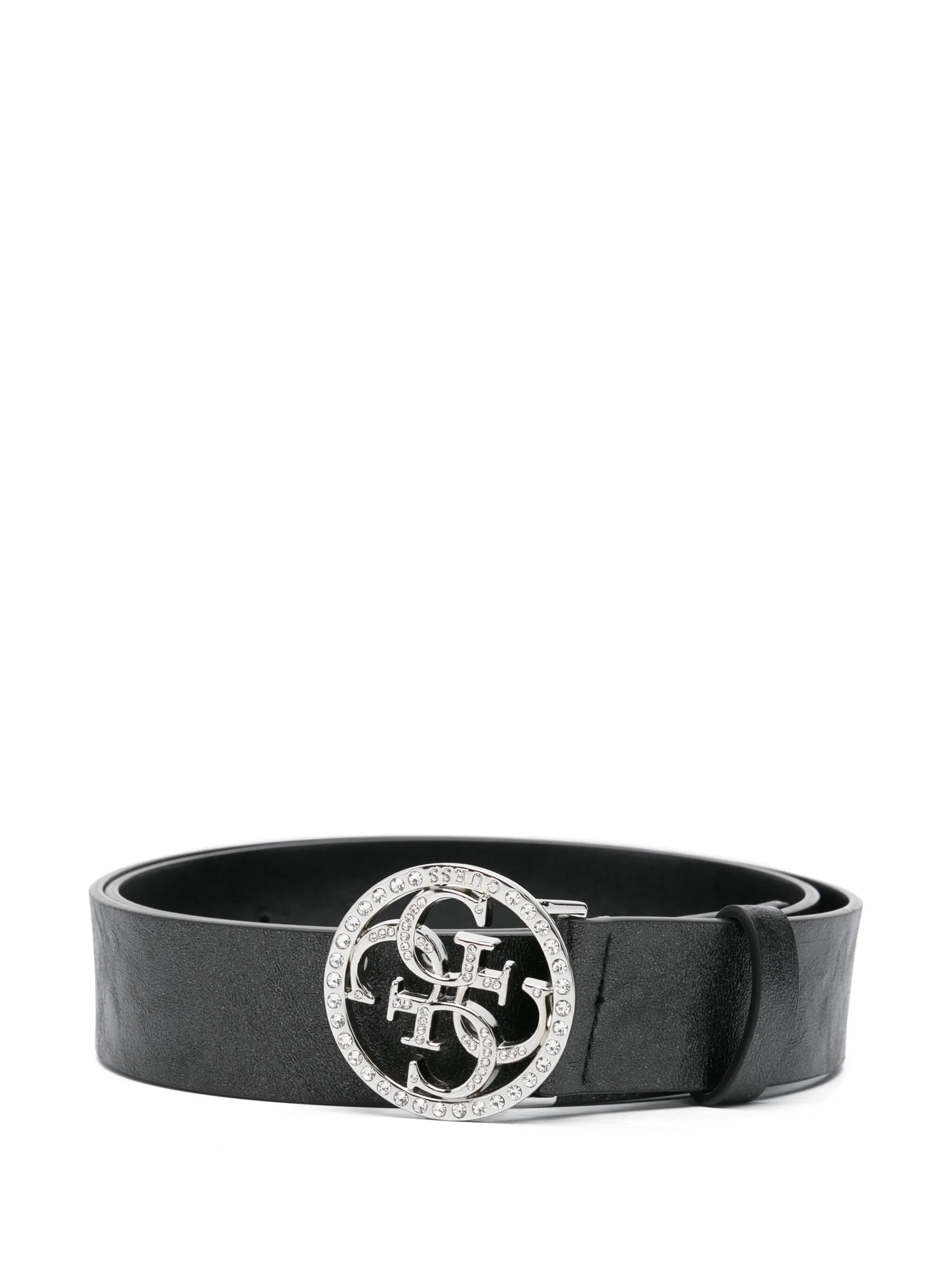 

Ремень с пряжкой-логотипом Guess Usa, черный