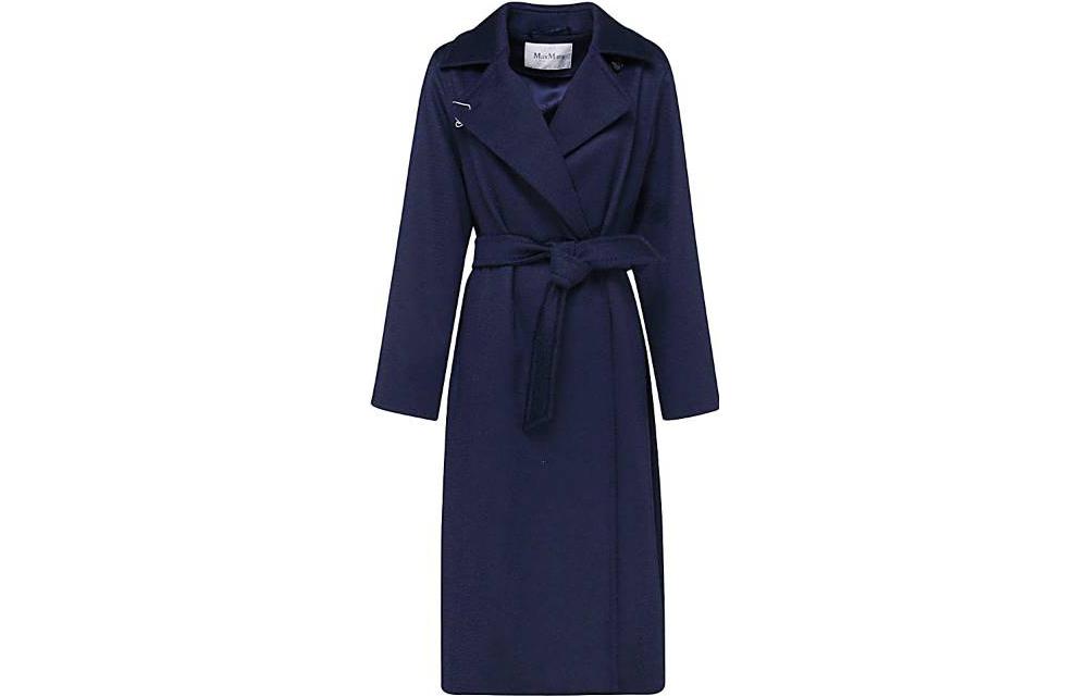 

MaxMara Синее пальто Women's Blue, Blue