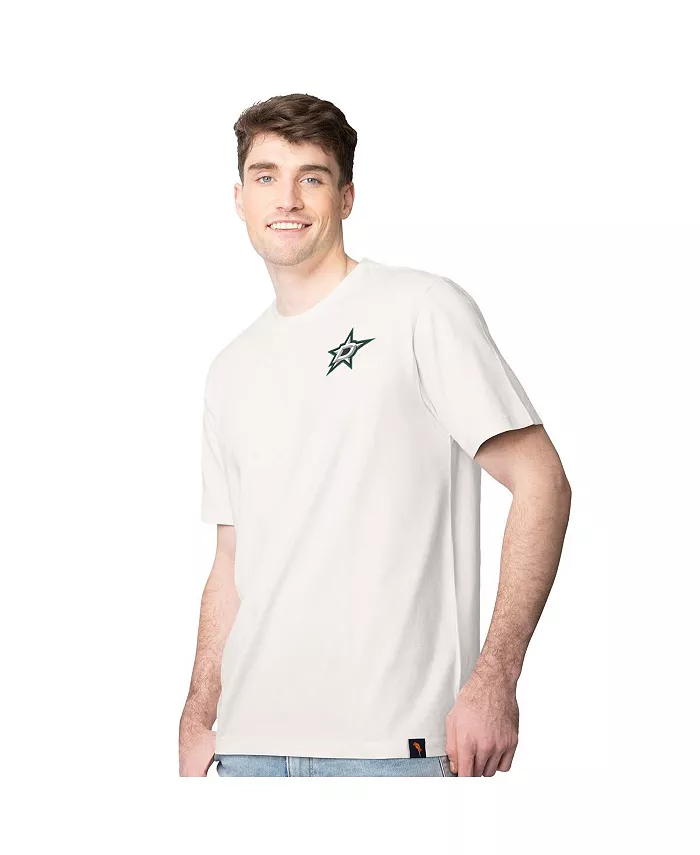 

Мужская футболка Dallas Stars Time Flies кремового цвета Margaritaville