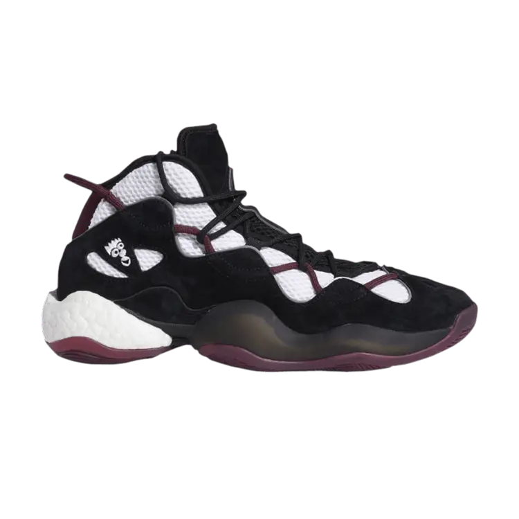 

Кроссовки adidas Crazy BYW 3 'Black Maroon', черный