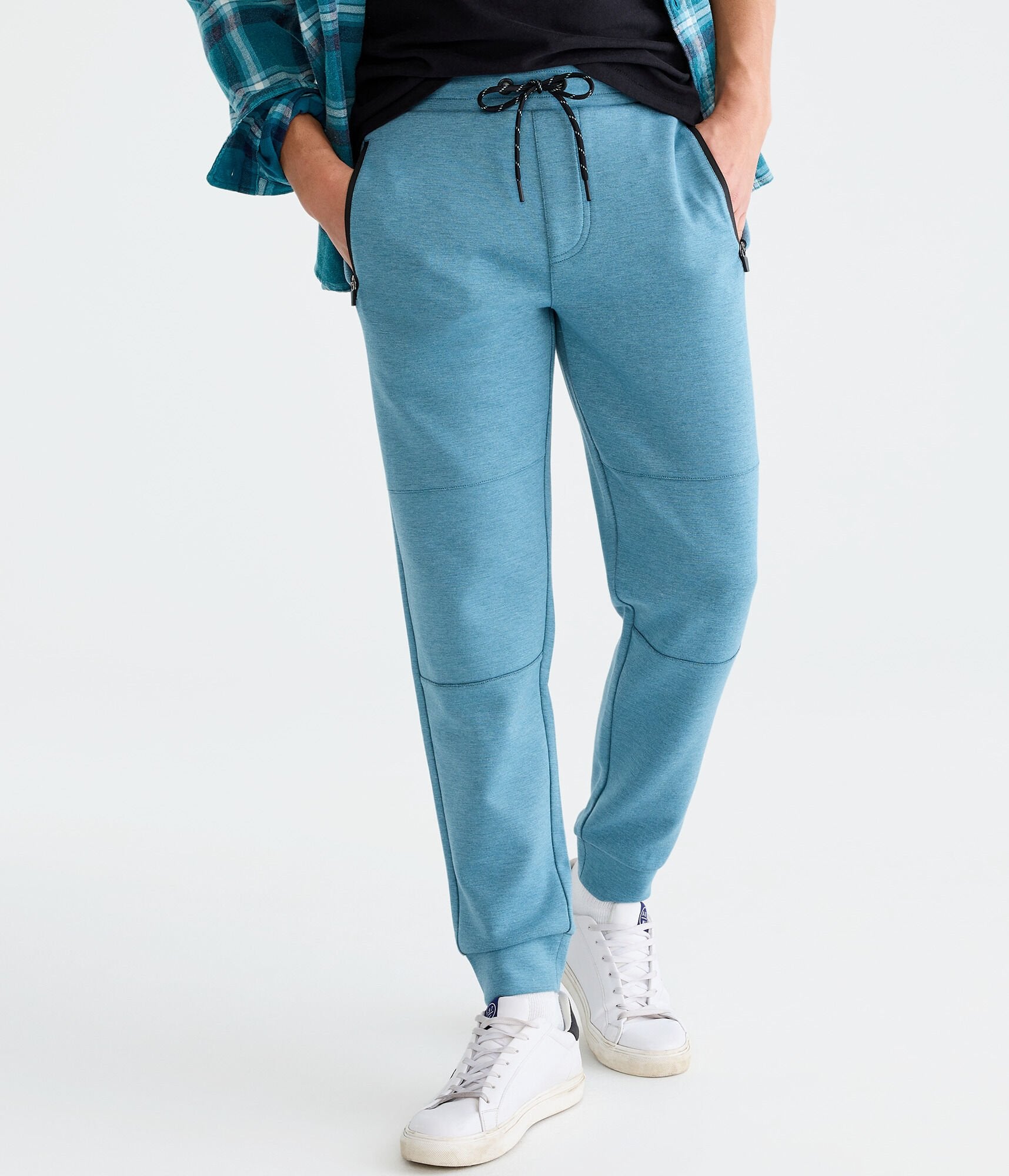 

Aeropostale мужские спортивные штаны Air Softspun Tech Fleece Jogger, синий