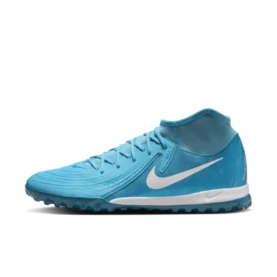 

Кроссовки Nike Phantom Luna 2 Academy TF High-Top Soccer Shoes, цвет Blue Fury/White