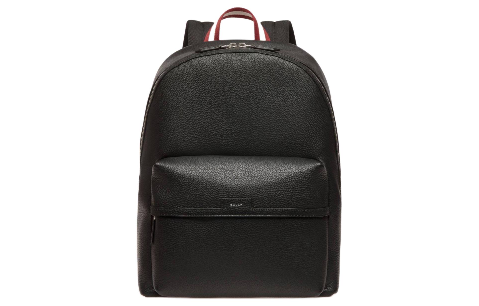 

BALLY Рюкзак из натуральной кожи, черный, мужской