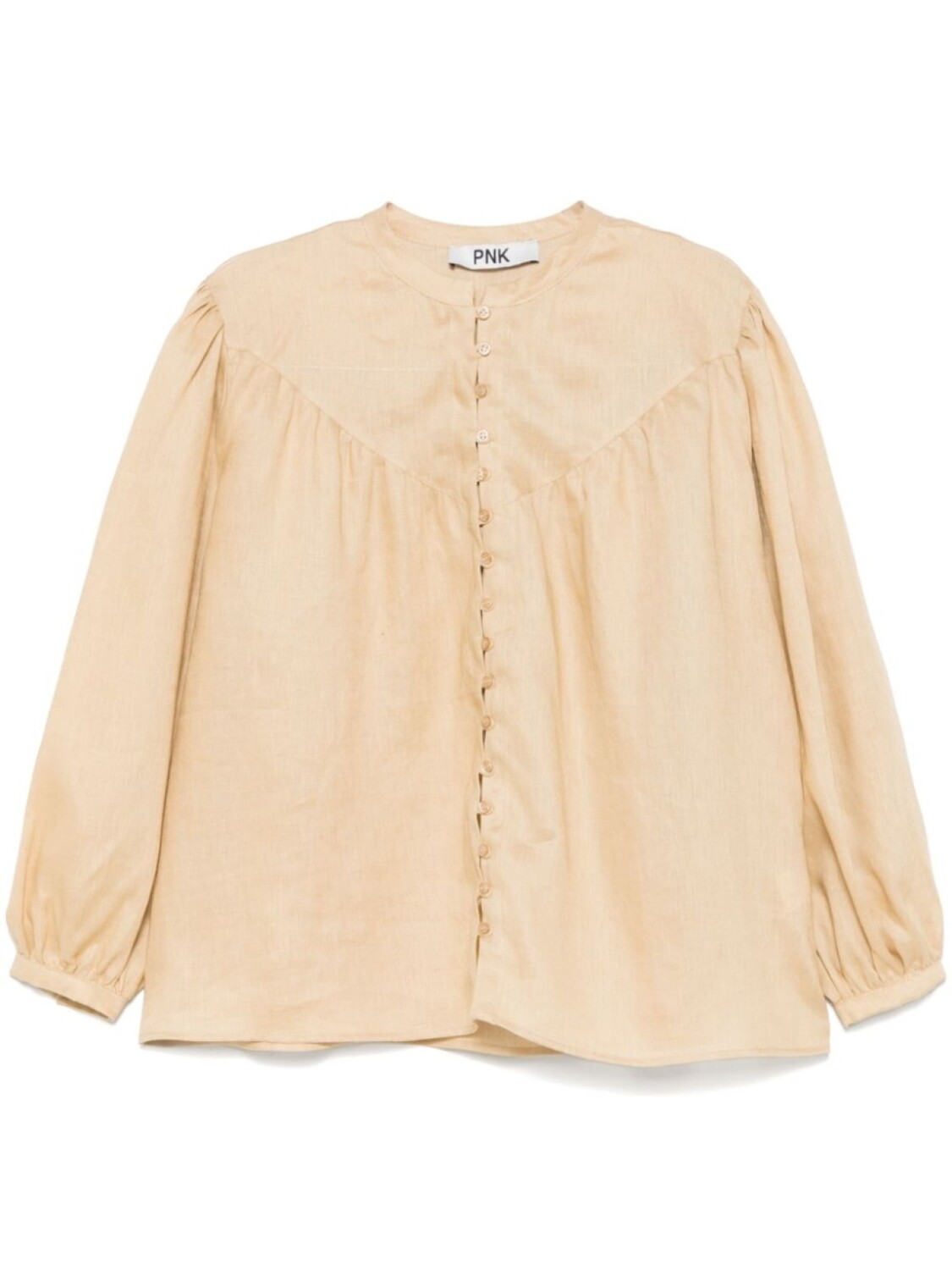 

Льняная рубашка PNK, нейтральный цвет