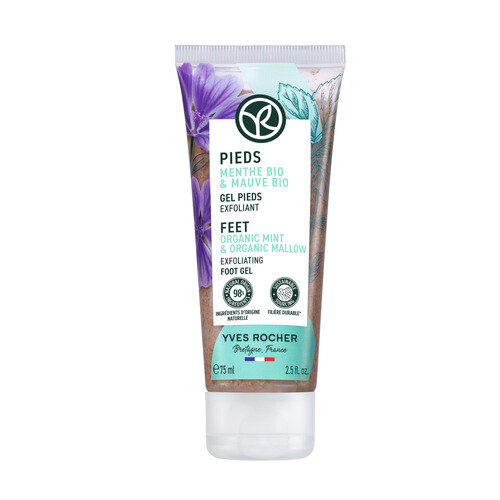 

Yves Rocher, Гель-пилинг для ног BIO Mint & Mallow BIO, 75 мл