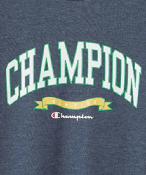 Комплект пижамный Champion CVC джерси, длинные рукав и брюки, айвори — фото 4