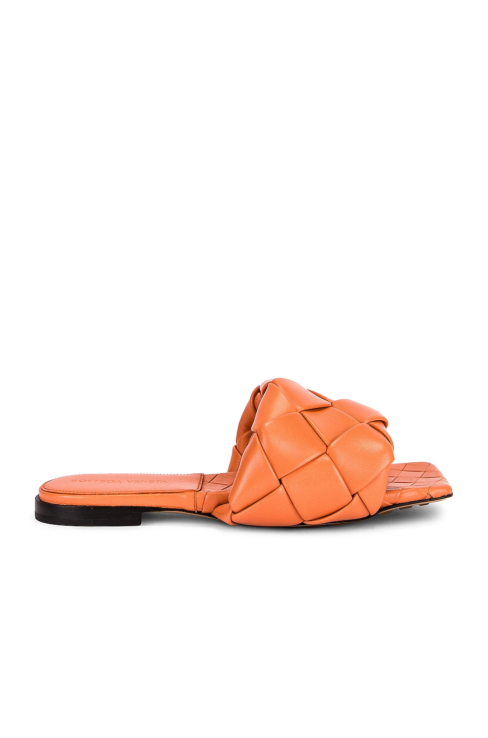 Сандалии Bottega Veneta Lido Slip On, цвет Papaya