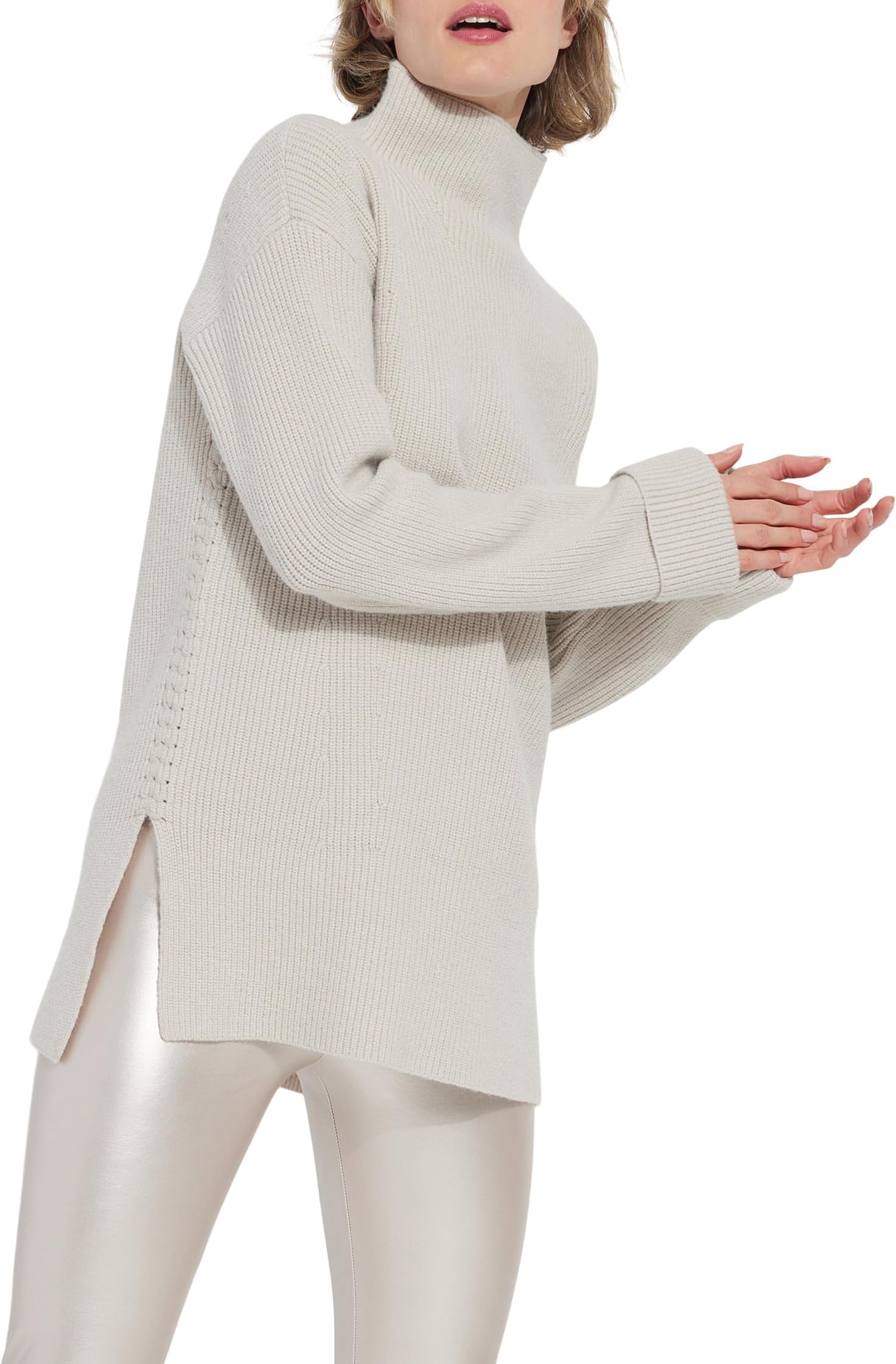 

Свитер Lysse Canela Cozy Rib Pullover, цвет Deep Alabaster