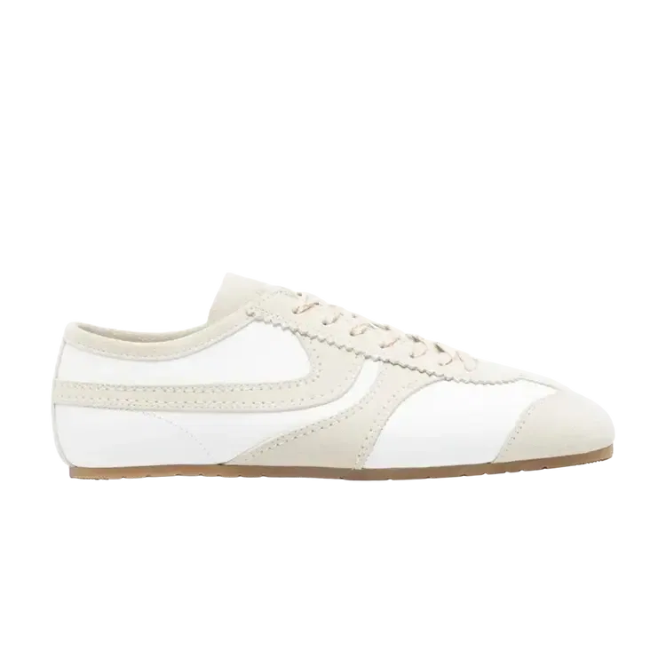 Кожаные кроссовки Dries Van Noten, белый