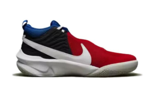 Кроссовки team hustle d10 'university red game royal' Nike, мультиколор — фото 3
