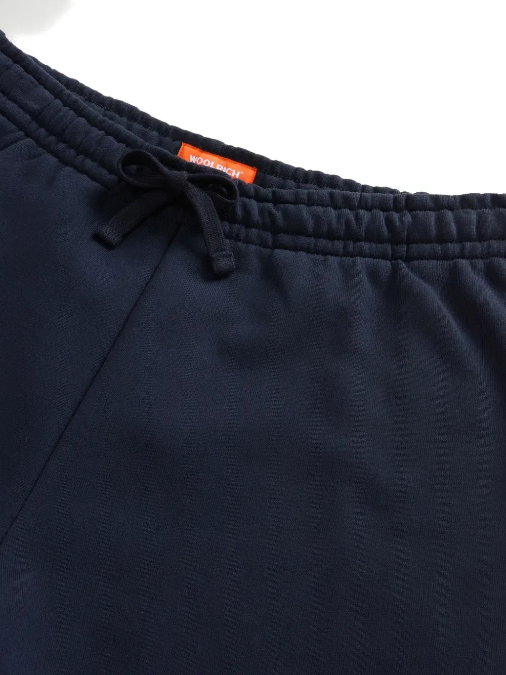 Хлопковые баскетбольные шорты на шнуровке с накладными карманами Woolrich, синий — фото 3