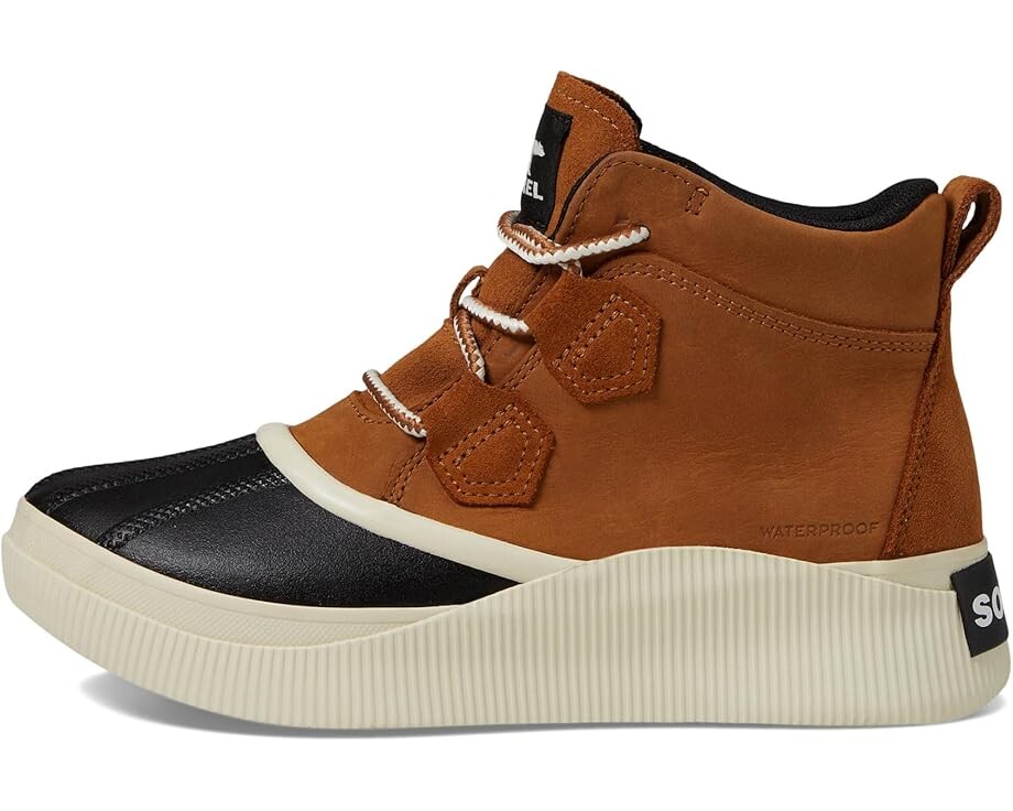 Ботинки женские Sorel Out N About IV Classic с логотипом, коричневый/черный — фото 4