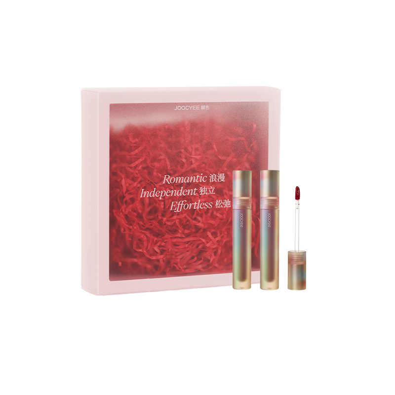 

Жидкая помада JIAOSE набор из 3 штук легко растушевывается велюр стойкая Joocyee