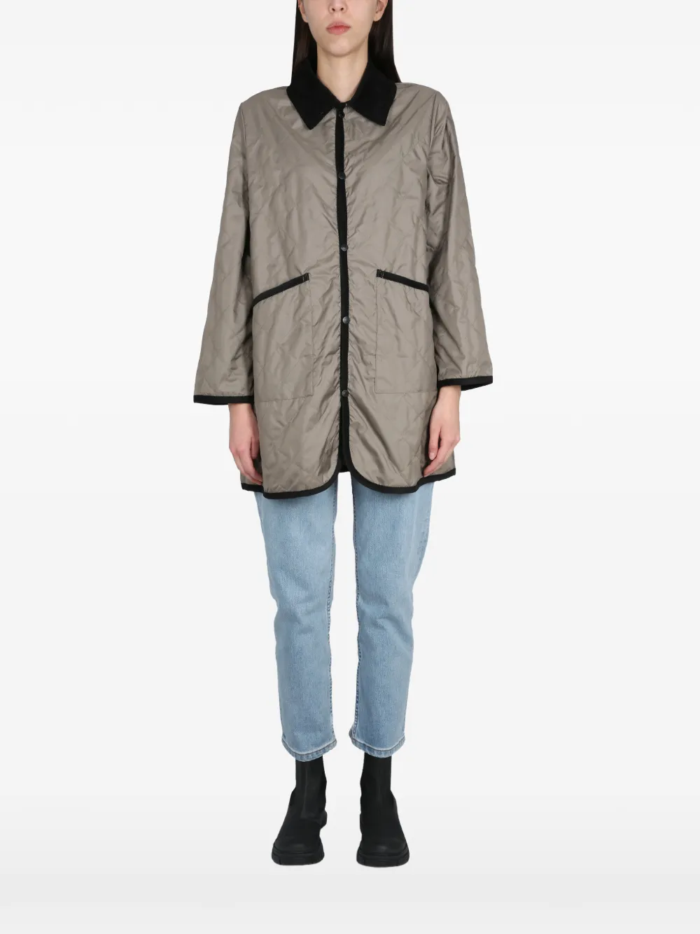 

Стеганая куртка Lavenham, коричневый