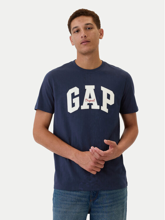 

Футболка стандартного кроя Gap, синий