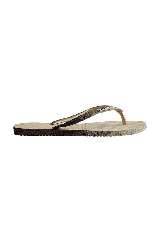 Шлепки Slim Sparkle II Havaianas, бежевый — фото 3