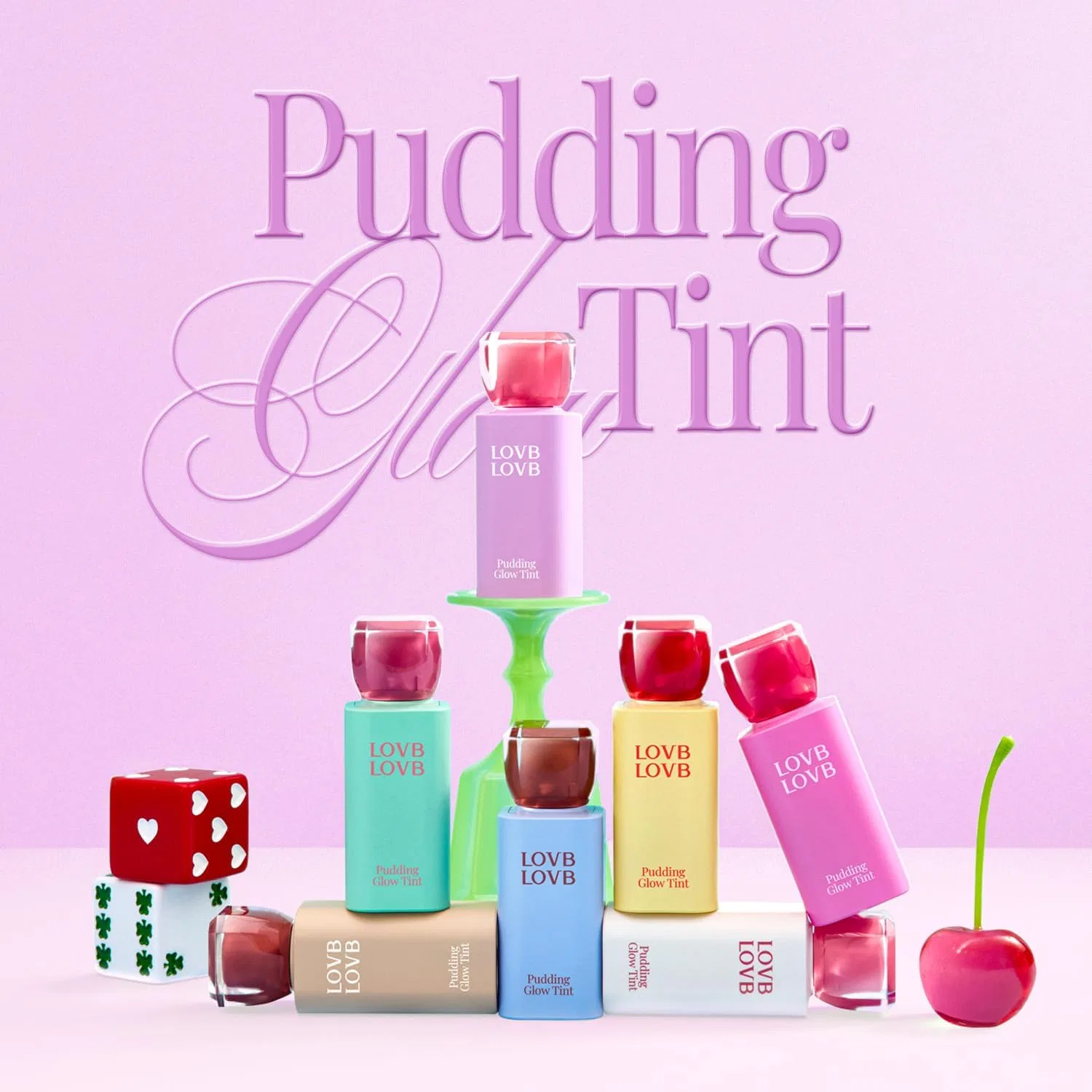 Тинт для губ LOVB LOVB Pudding Glow Tint, 4 г, 05 Pink Lamp — фото 3