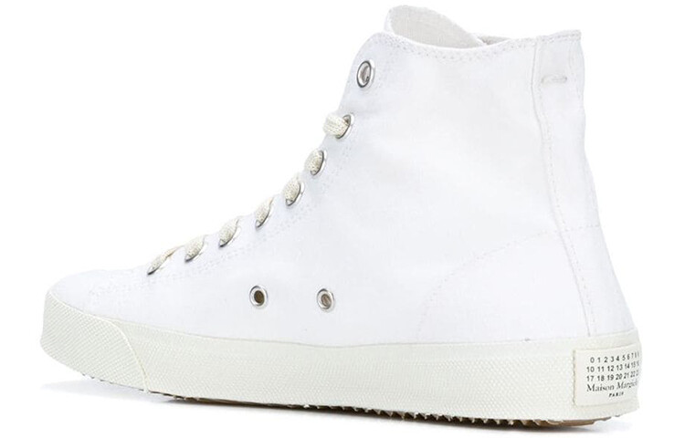Женские кеды Tabi Canvas Low-top белого цвета Maison Margiela — фото 4