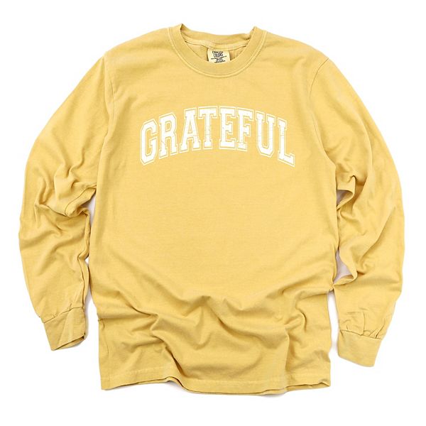 

Футболка Grateful varsity garment dyed с длинным рукавом Simply Sage Market, Mustard, Зеленый, Футболка Grateful varsity garment dyed с длинным рукавом Simply Sage Market, Mustard