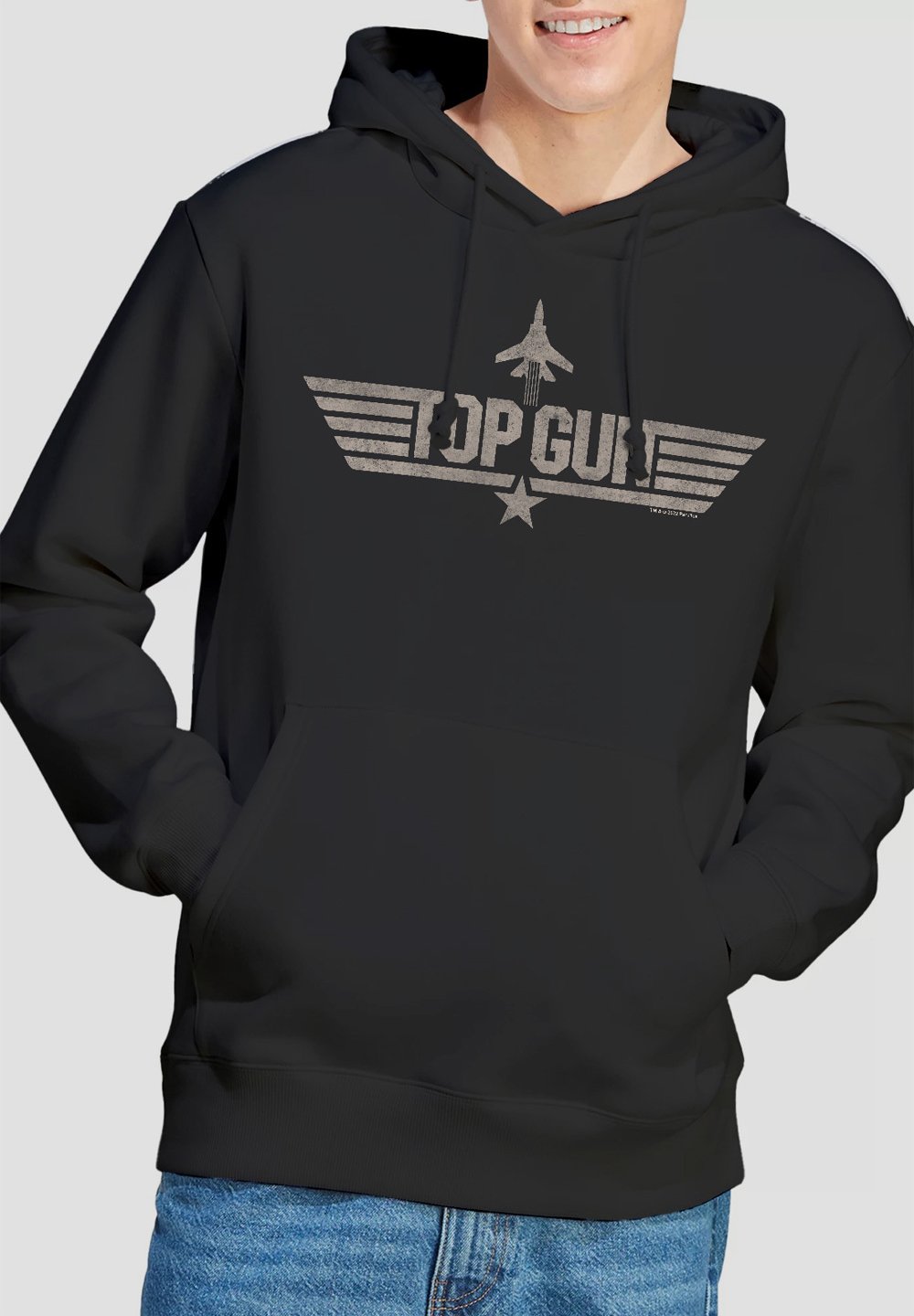 

Толстовка TOP GUN MONOTONED LOGO Cotton Soul, черный