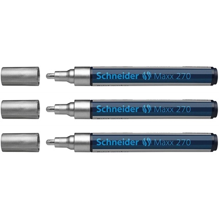 

Паста-краска Maxx 270 2-3 мм, серебристая Schneider