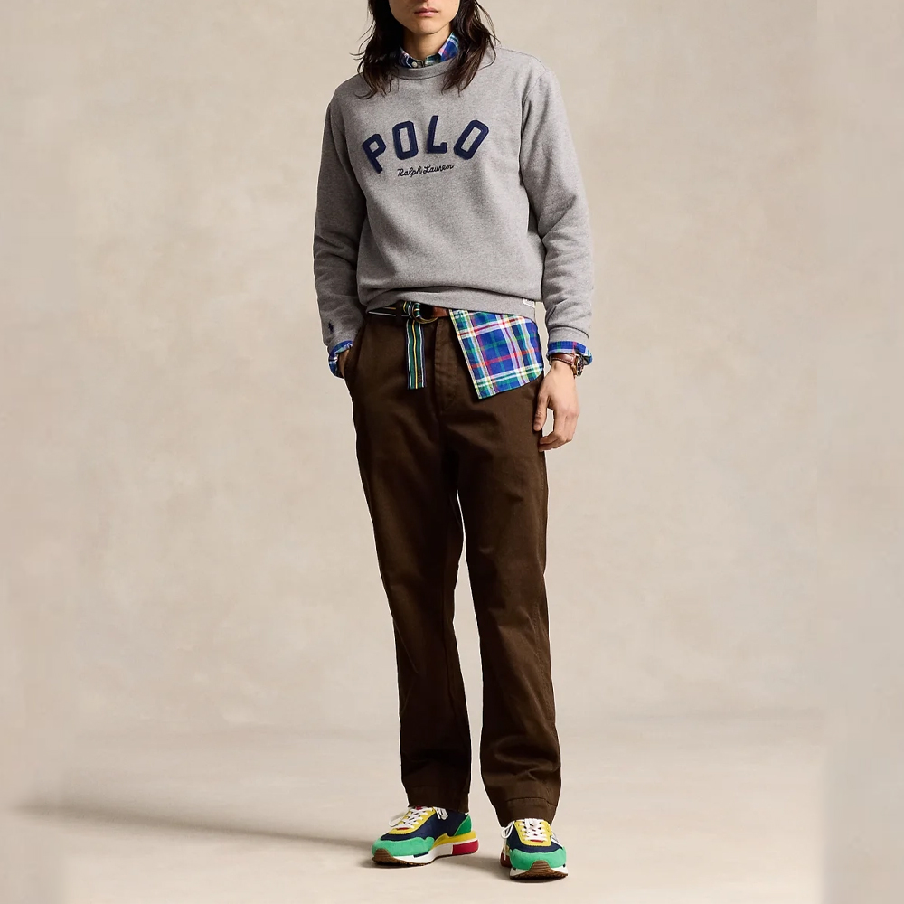 Свитер мужской темный винтаж Heather Polo Ralph Lauren — фото 3