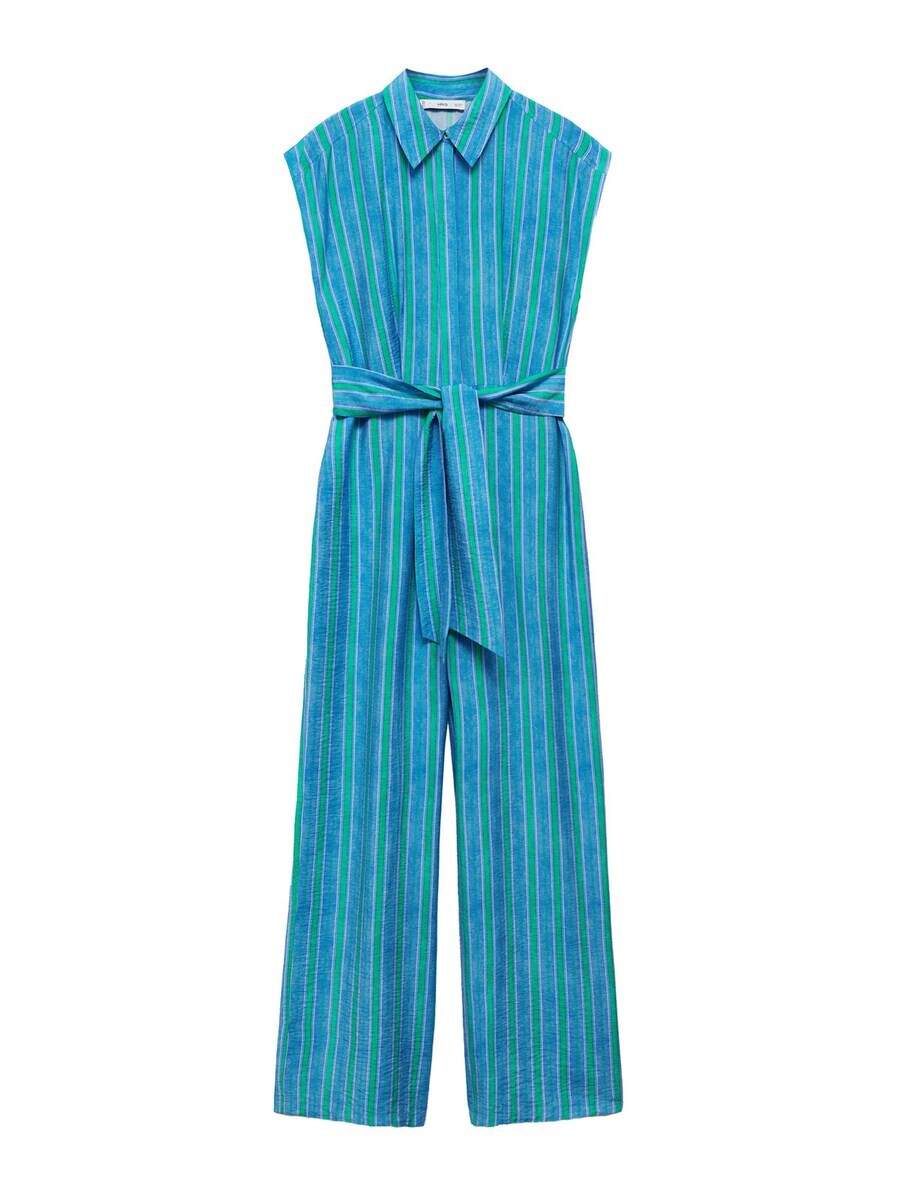 

Комбинезон MANGO Jumpsuit Moraima, цвет blue/sky blue