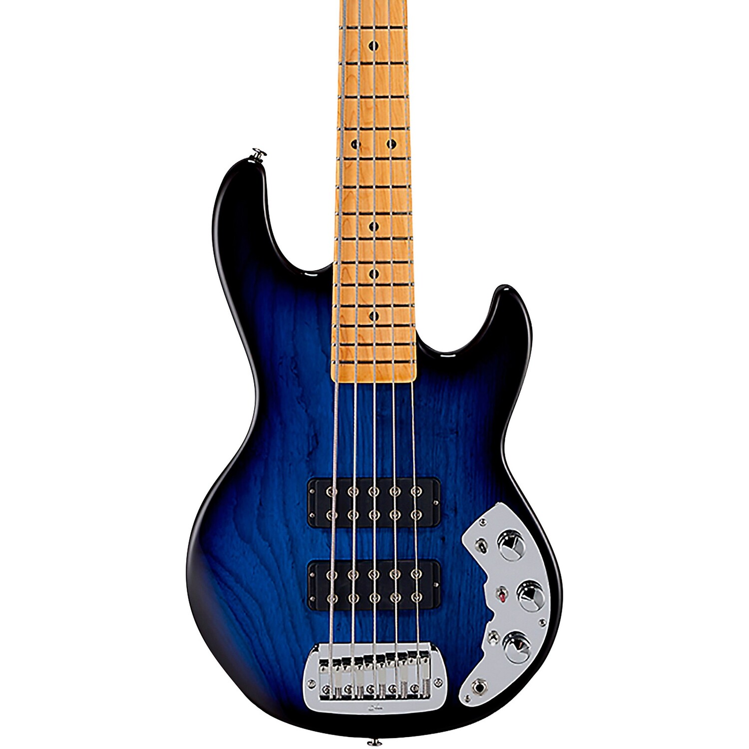 

G&L CLF Research L-2500 Series 750 5-струнная электрическая бас-гитара с кленовой накладкой Blue Burst