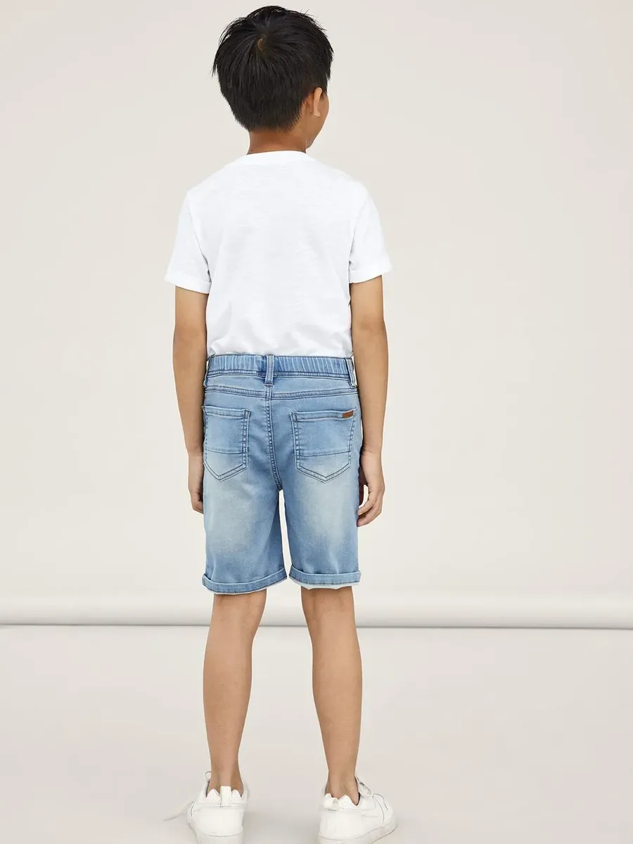 

Шорты Name It "NKMRYAN JOGGER DNM L SHOR", голубой