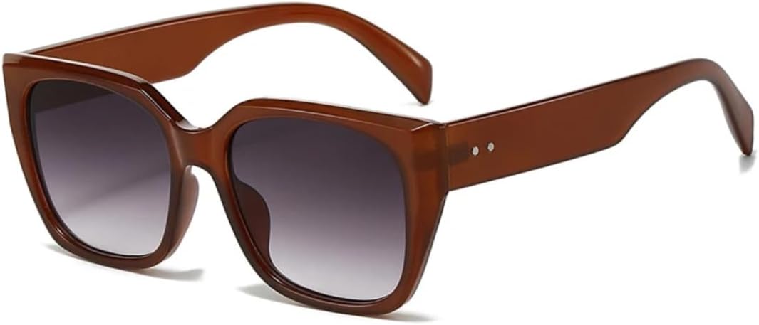 

Классические винтажные солнцезащитные очки для женщин, большие, для женщин и мужчин, ретро, ​​с леопардовым принтом, роскошные, с защитой от УФ-излучения UV400 VFDHN, Brown Gray