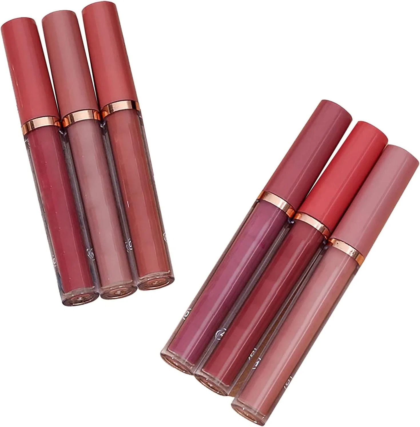 Lip Tint набор из 6 блесков для губ, Foreted, #003-B