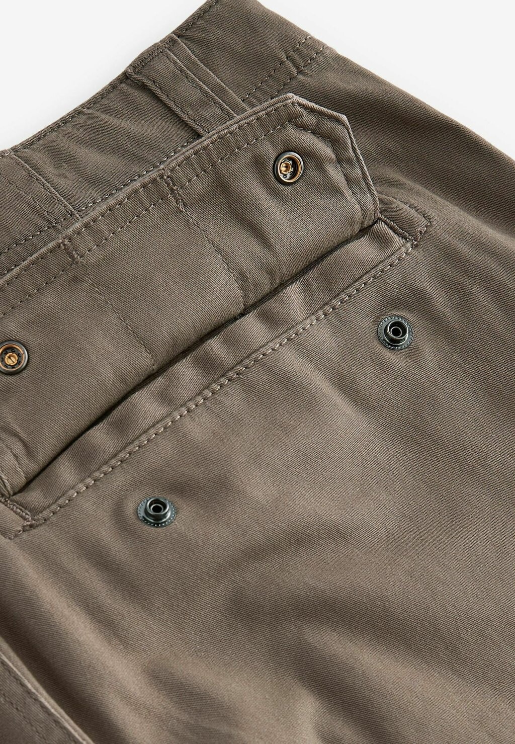Slim Fit Stretch Next, Брюки с боковыми карманами Next, грибно-коричневый — фото 4