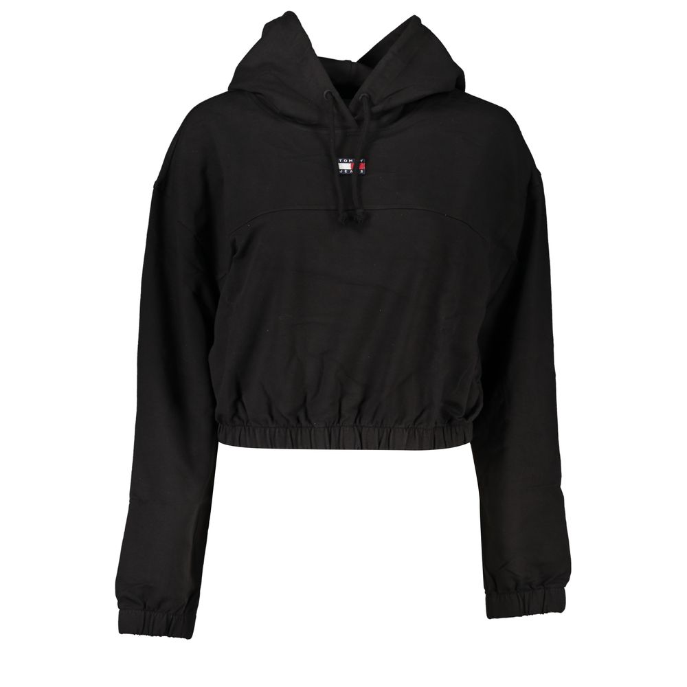 

Черный хлопковый свитер Tommy Hilfiger