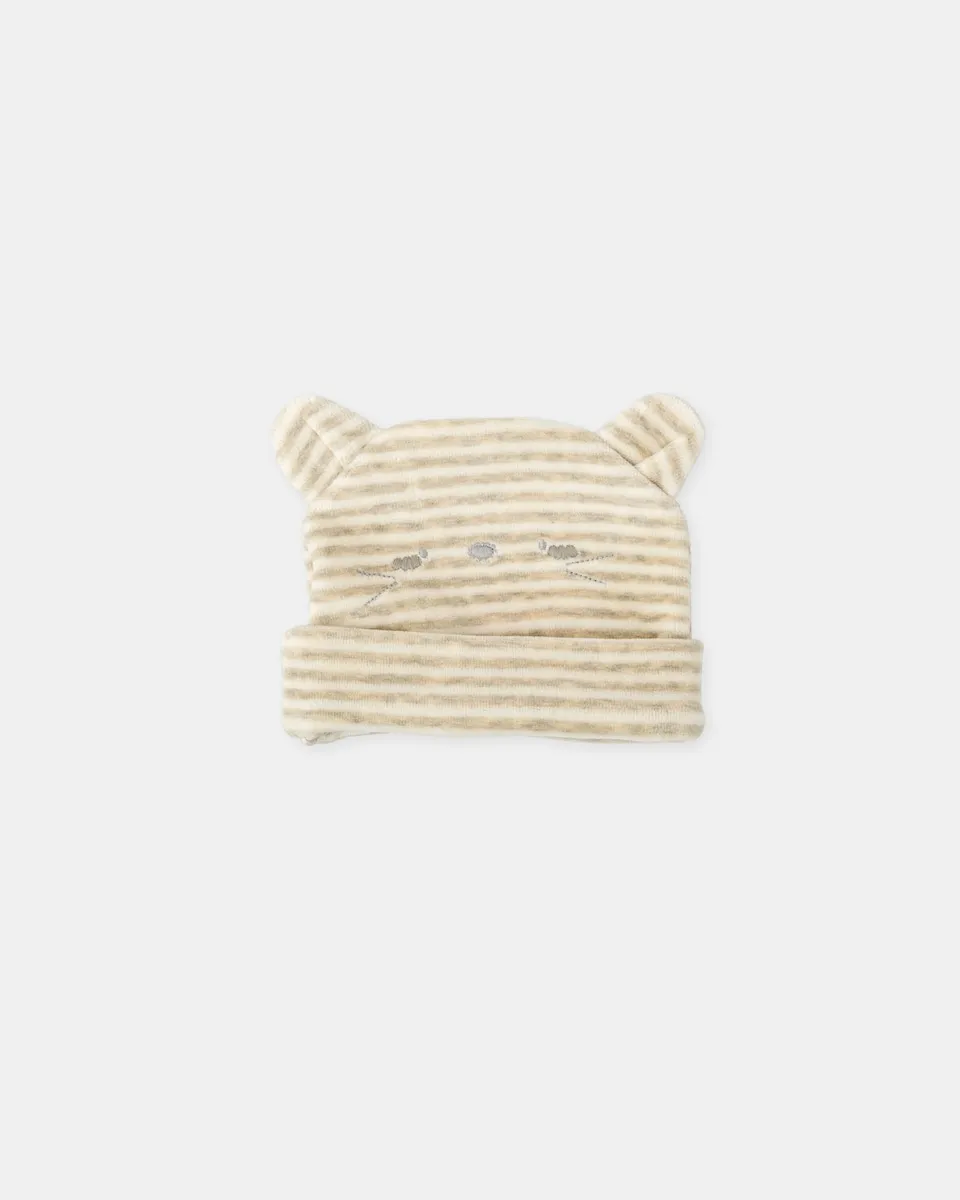 

Серая детская шапочка Tutto Piccolo, серый