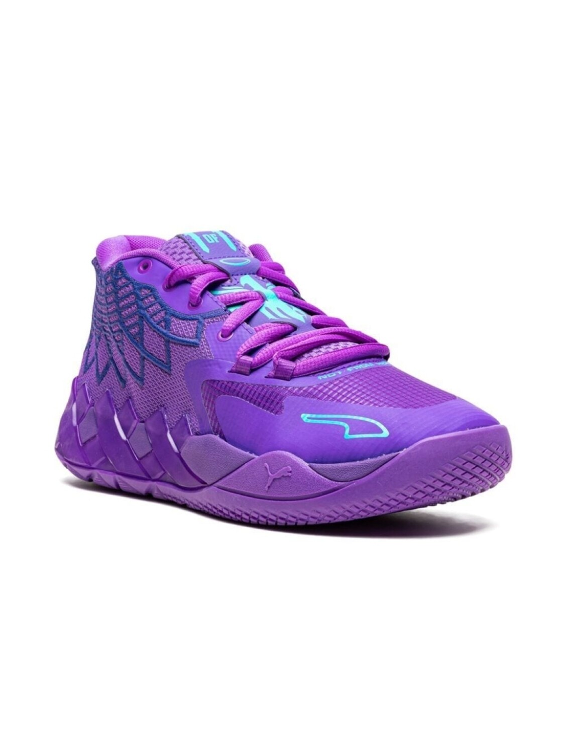 Puma Kids кроссовки MB.01 Queen City из коллаборации с LaMelo Ball, фиолетовый