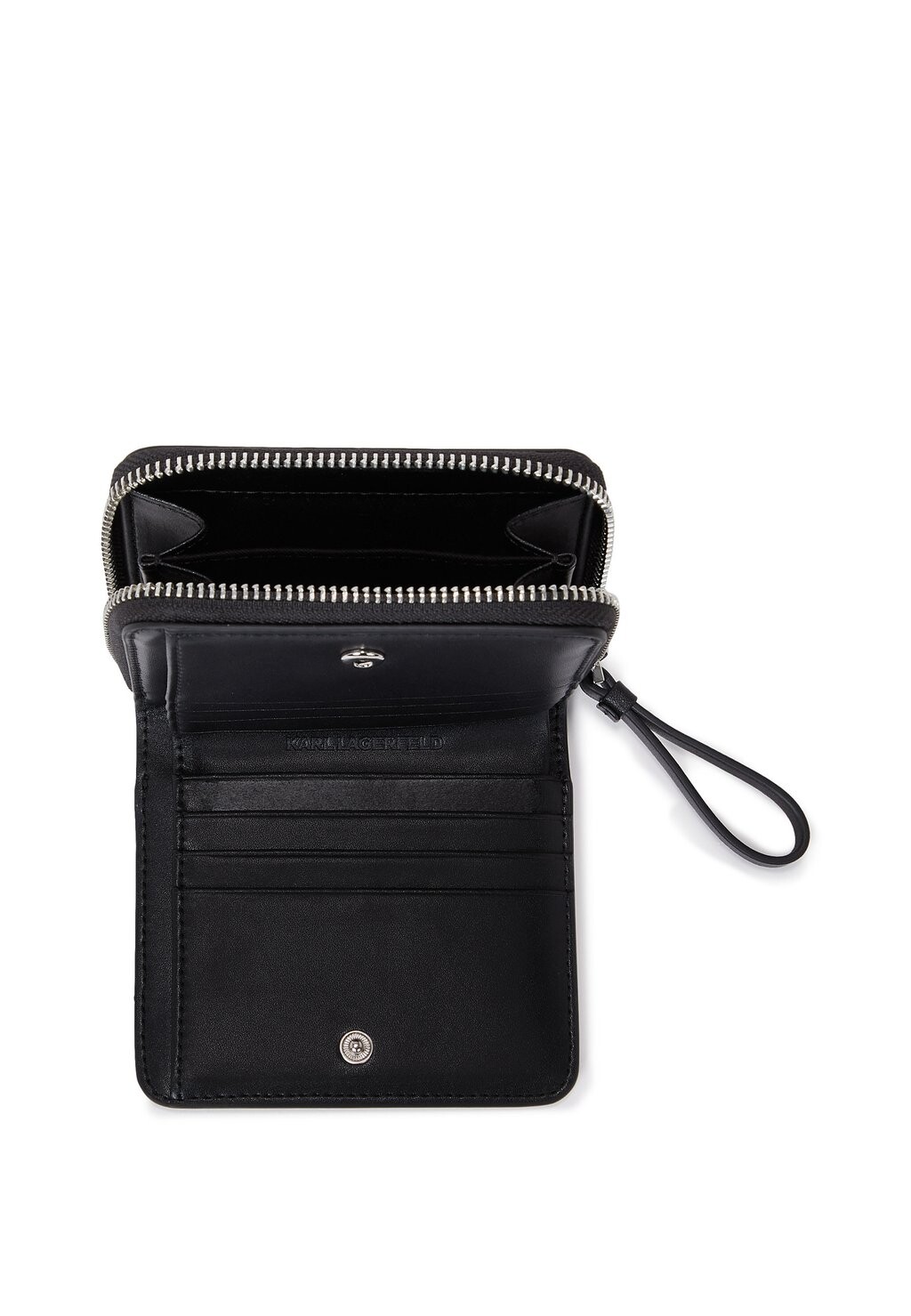 

Кошелек MEDIUM K/CIRCLE BIFOLD KARL LAGERFELD, черный