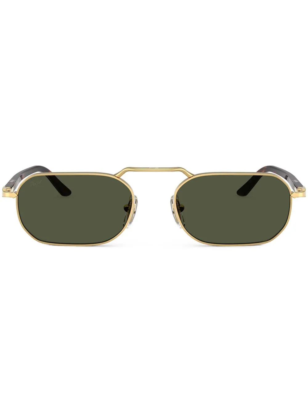 

Солнцезащитные очки в прямоугольной оправе Persol, золотистый