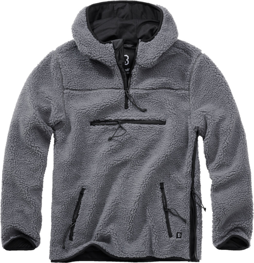 

Пуловер Brandit Teddyfleece Worker Pullover, антрацит