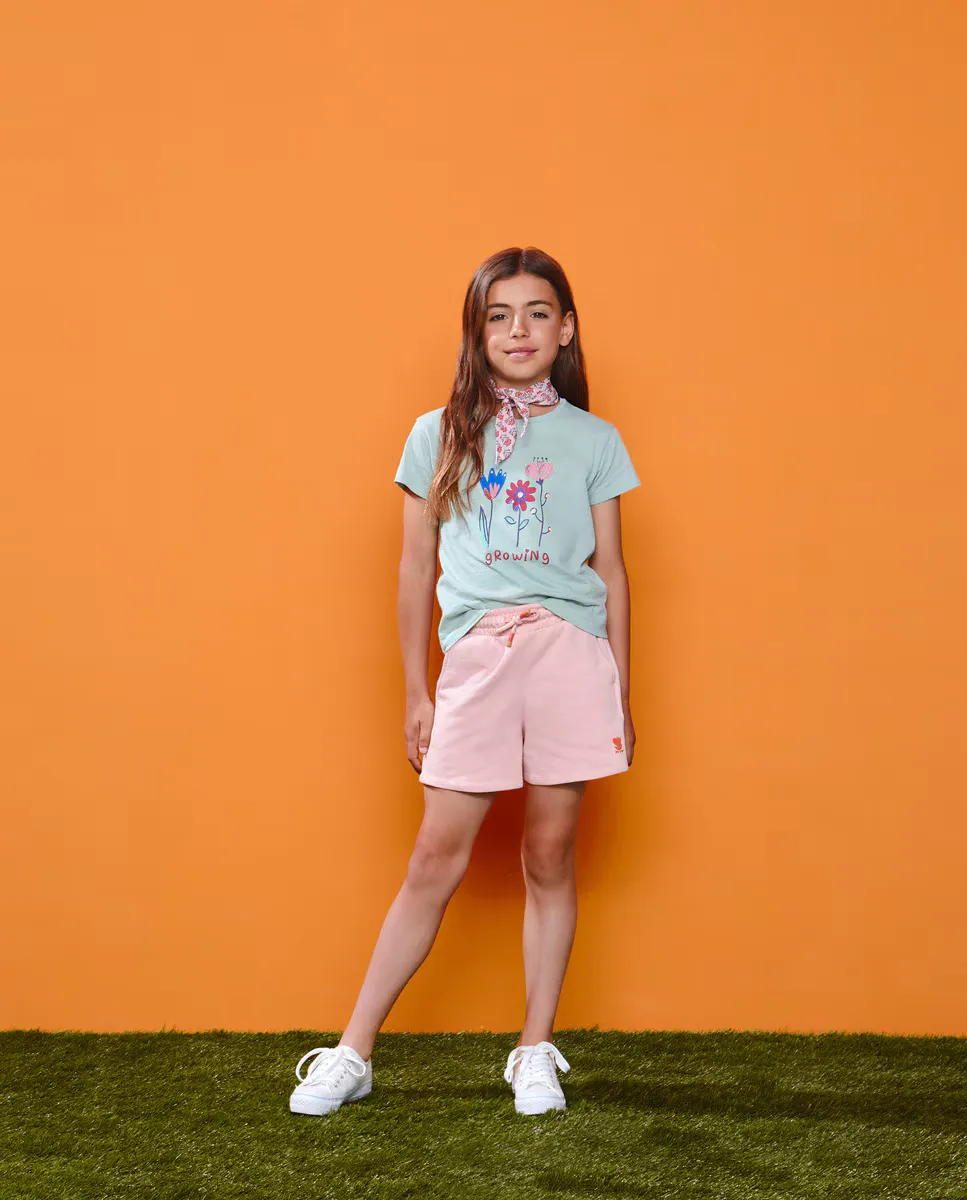 

Базовые плюшевые шорты для девочек Kids El Corte Inglés, светло-розовый