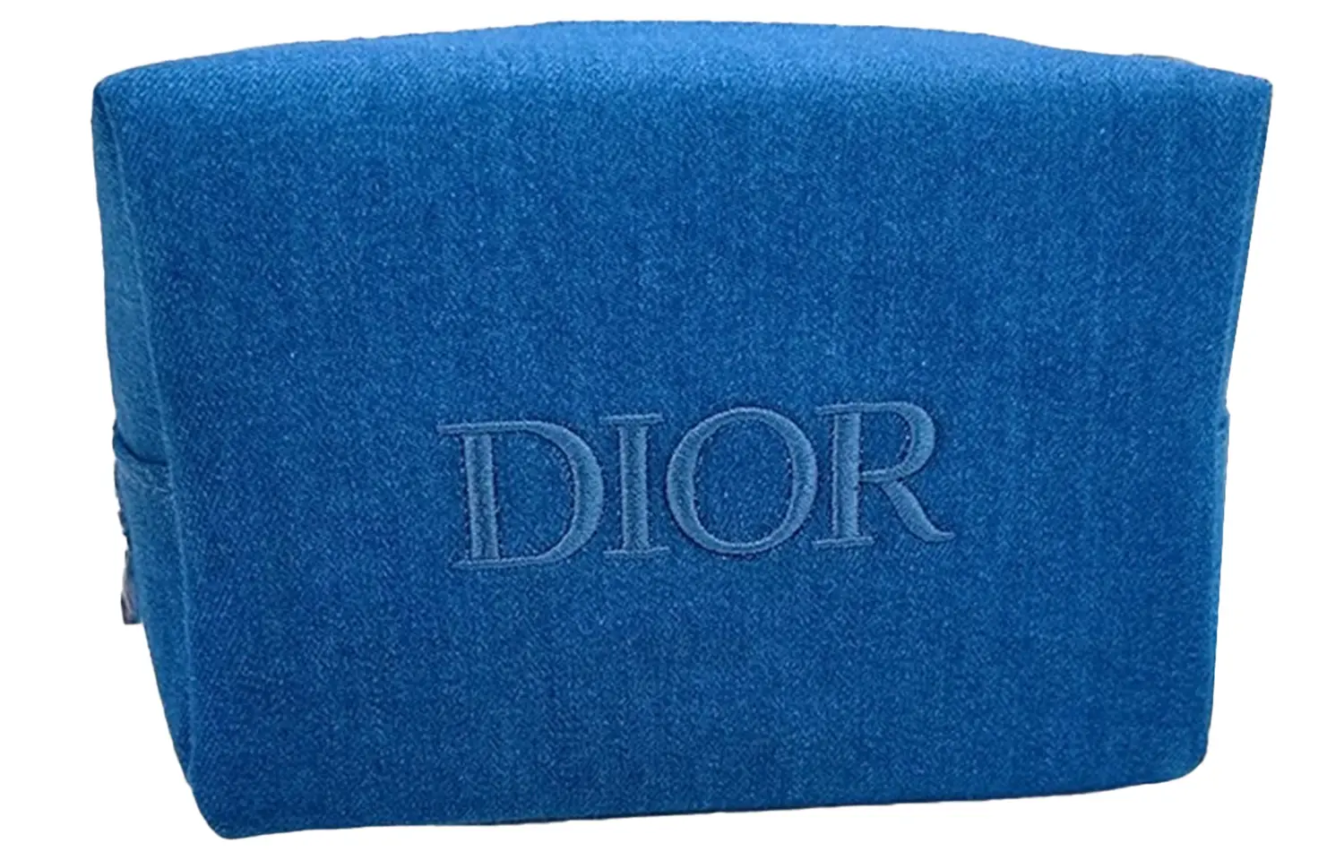 DIOR Индивидуальная косметичка shibuya hot girl, y2k для ежедневных поездок, косметичка для сумочки denim blue 15*9*11см — фото 4