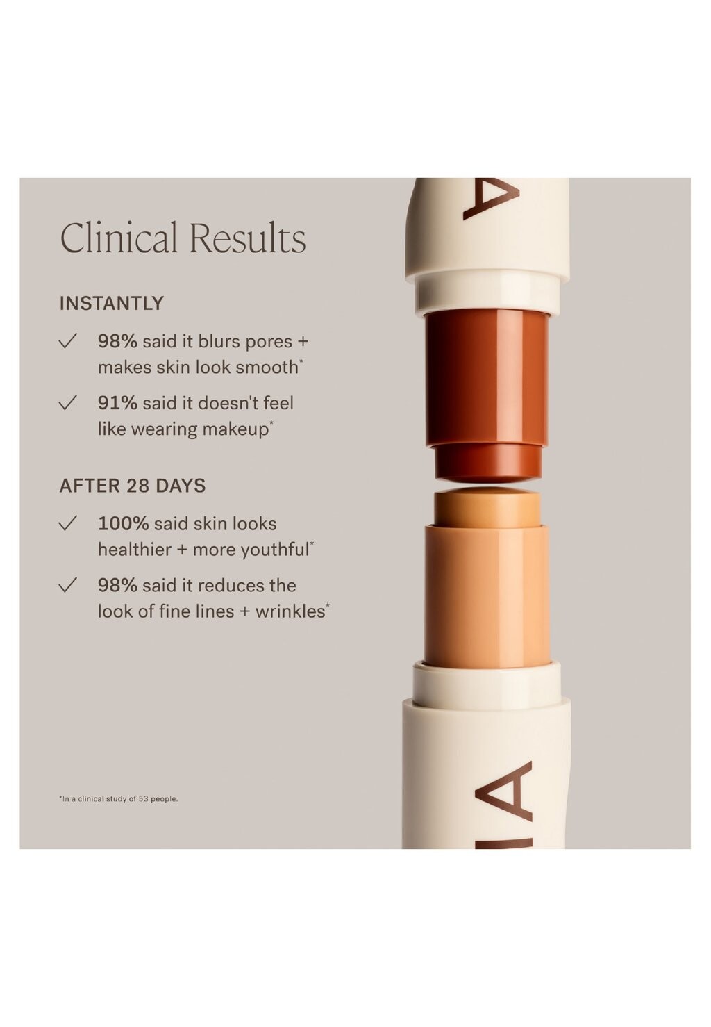 Консилер SKIN REWIND COMPLEXION STICK ILIA Beauty, темно-коричневый — фото 3