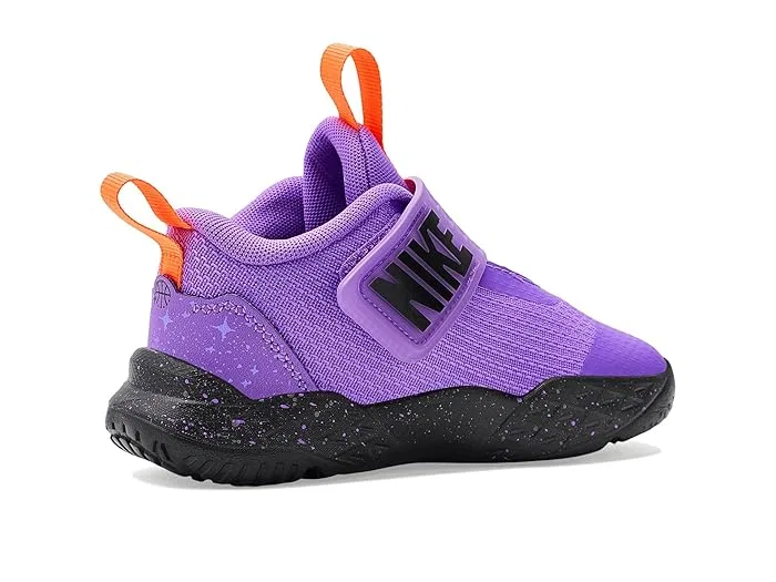Кроссовки Nike Kids Team Hustle D 12 SE, Bright Violet/Black/Total Orange — фото 4