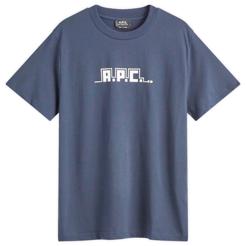

Футболка "Lunar New Year Snake" A.P.C., синий
