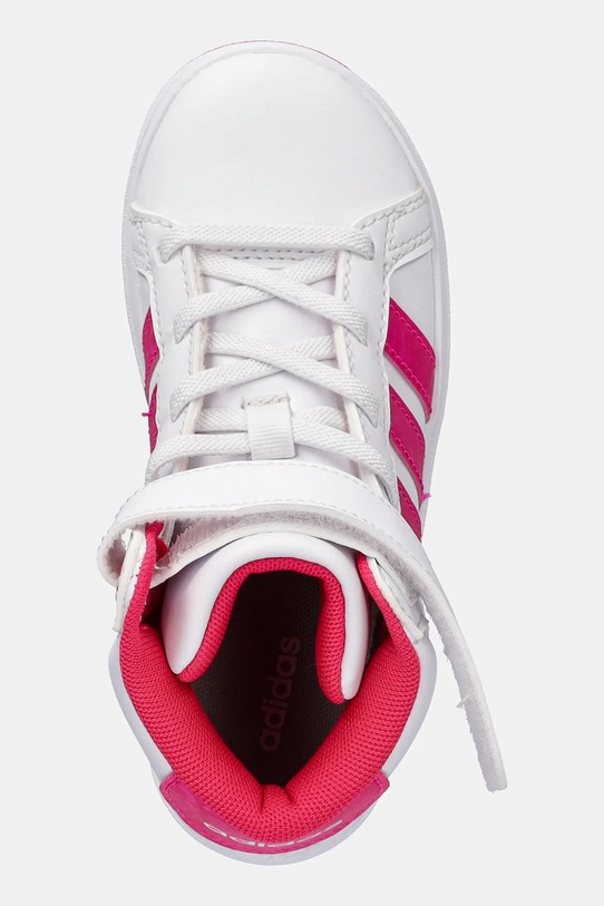 Детские кроссовки Grand Court Mid Adidas, белый — фото 4